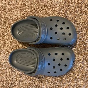 NWOT Womens Gray Crocs Size 7
